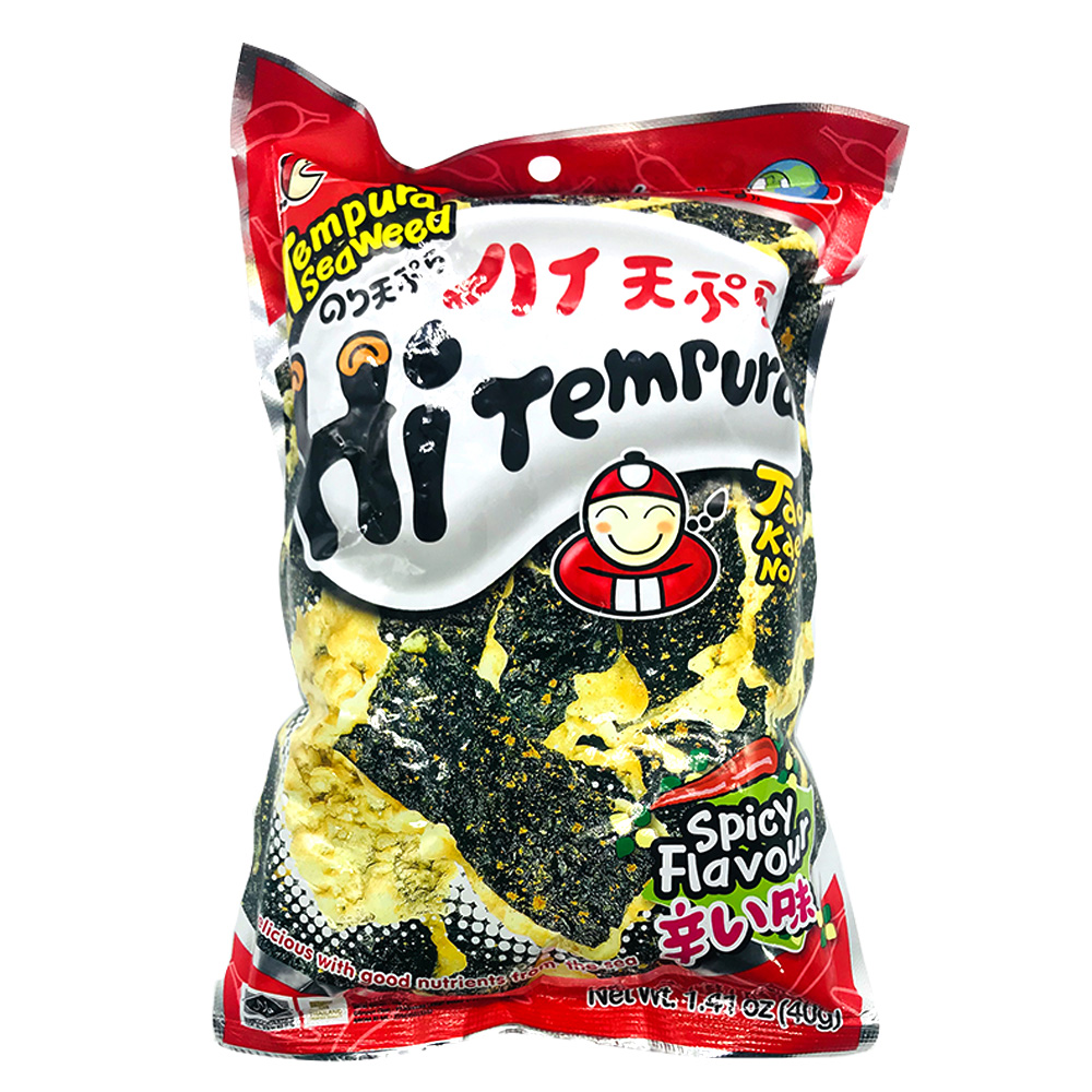 Tao Kae Noi Tempura Seaweed Spicy 40g
